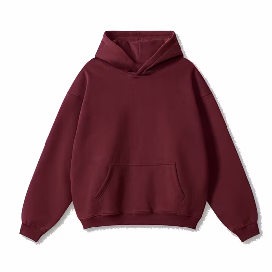 Plus Size Oversized Pullover Sweatshirt Custom Patchwork Heavyweight Hoodie Unisex