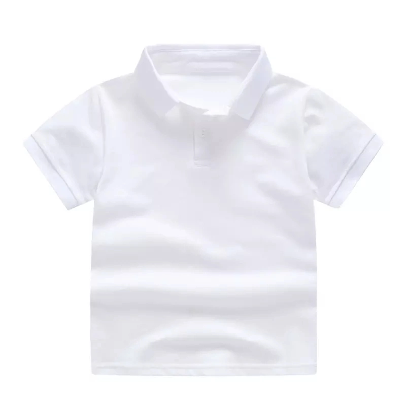 Customized Kids Cotton Sports Golf Polo Shirts