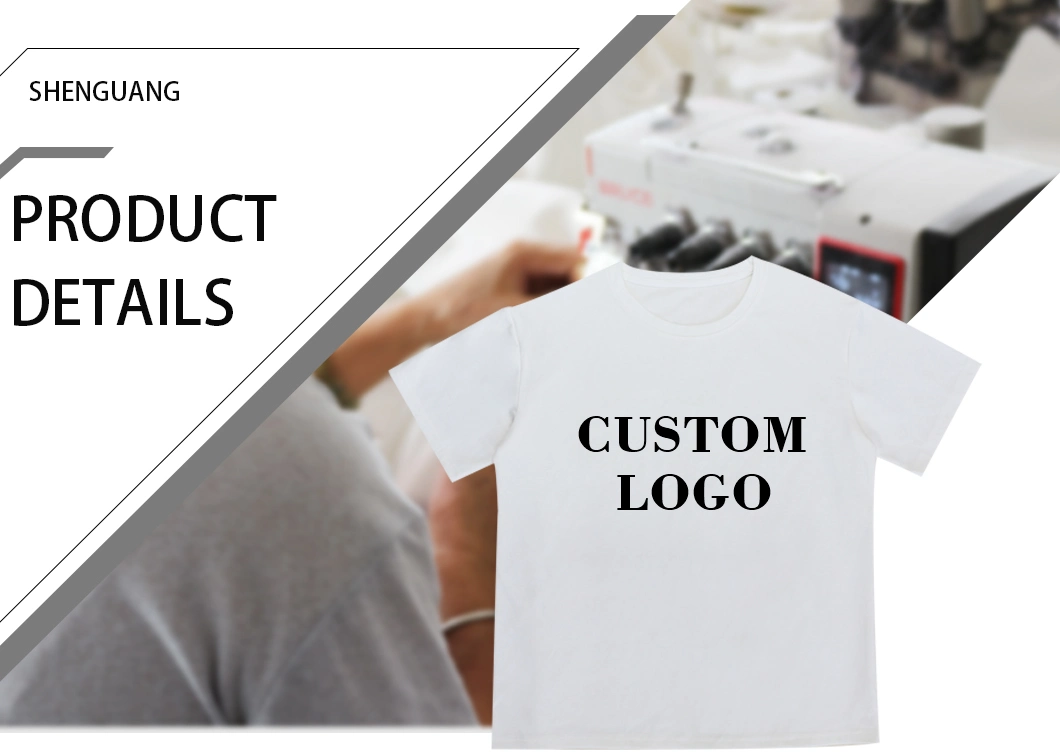 Custom T Shirt for Men and Women Cotton with Logo