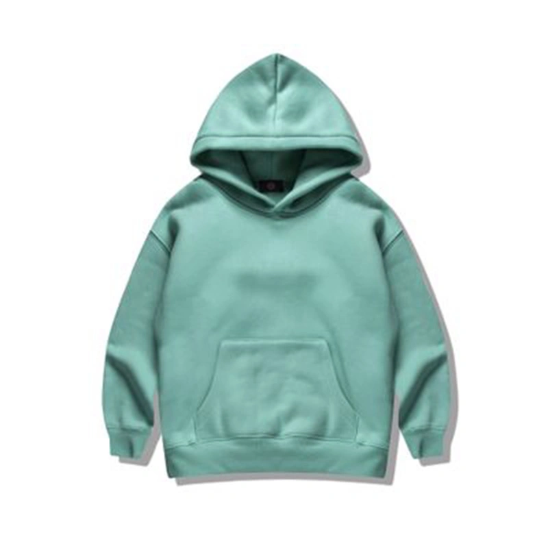 Simple High Quality 100% Cotton Cool Style Kids Hoodies