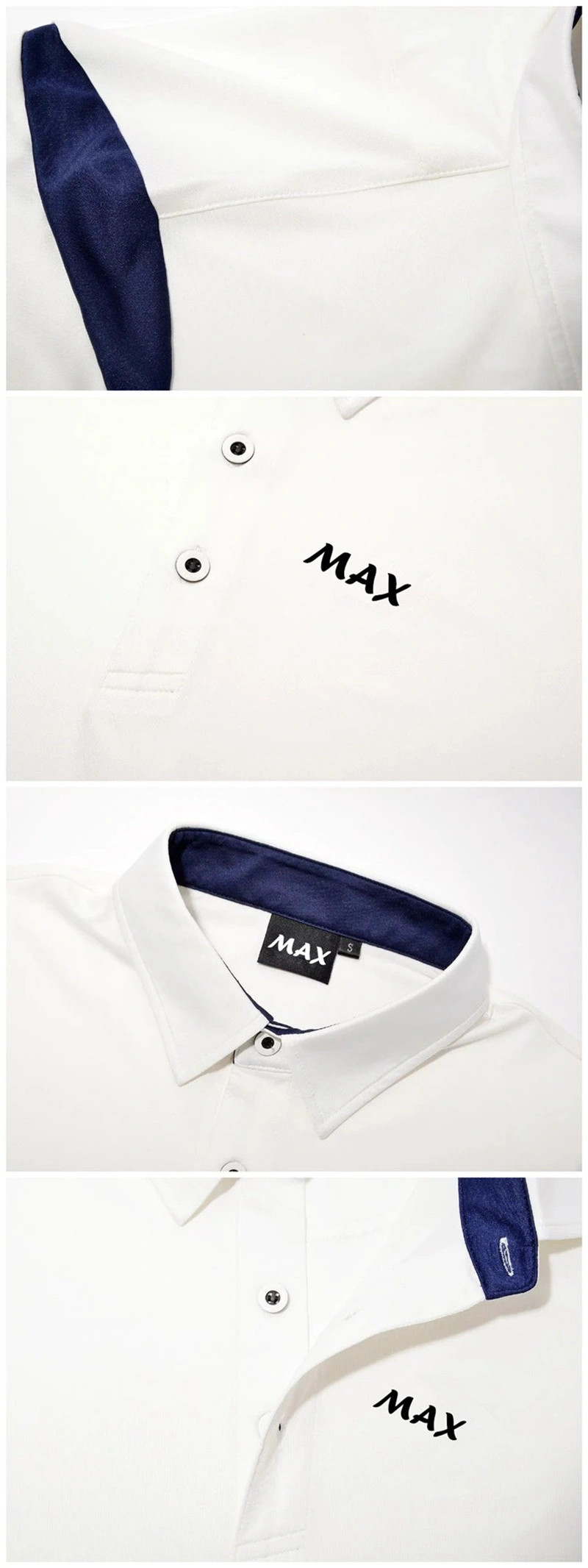 High Quality Customized Popular Logo Men Golf Polo Shirts