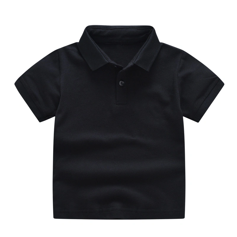 Kids Cotton Sports Polo T Shirt Children Short Sleeve Kids Uniform Golf Polo Shirts