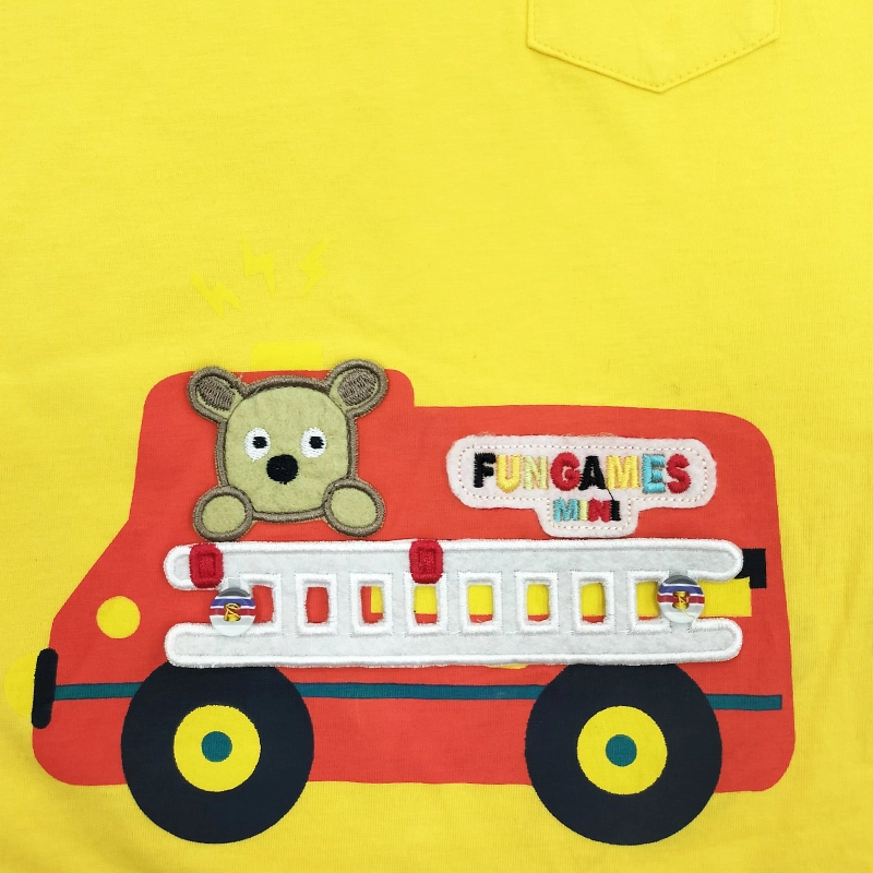 2-6 Kids Short Sleeve T-Shirts High Quality Shirts Cartoon Printing Cotton Summer Kids Kids T-Shirts