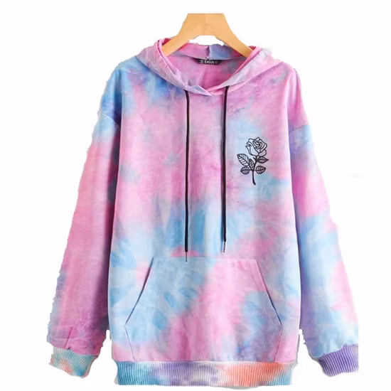 Women Casual Sweatershirt with Kangaroo Pocket