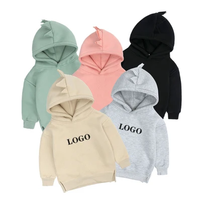 Großhandel 2022 Mädchen Fleece Sweatshirt Benutzerdefinierter Druck Jungen Kinder Baby Hoodie