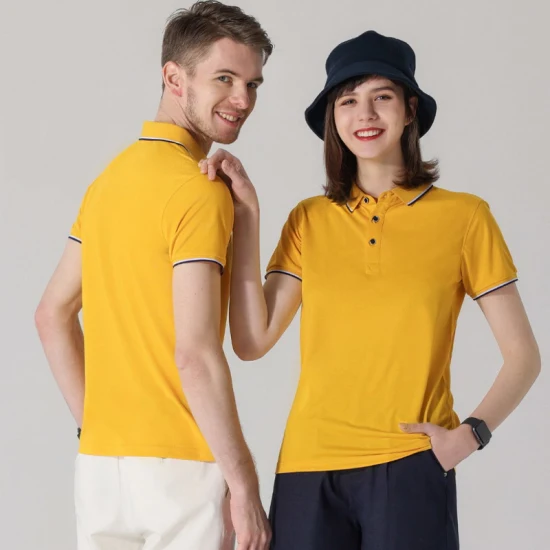 Unisex-Kurzarm-Polo-T-Shirts, hochwertige, schlichte Sportbekleidung, individuell anpassbares Golf-T-Shirt mit Logo-Kragen, schmal geschnittene Tennis-T-Shirts für Männer und Frauen