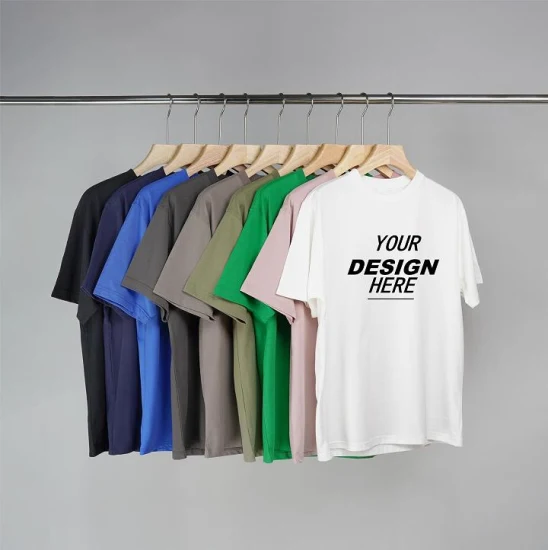 Großhandel für Männer, individuelles Design, Logo, Unisex, Damen, Kinder, Übergröße, Kleidung, schlichtes Sticken, leeres T-Shirt, OEM-ODM, modisches weißes T-Shirt aus 100 % Baumwolle