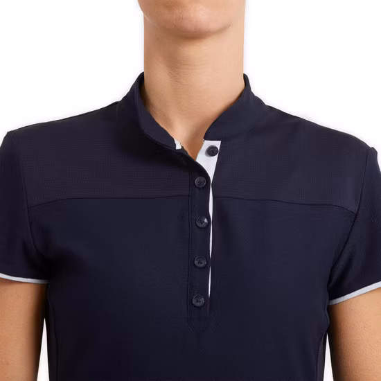 Hochwertiges, atmungsaktives Frühlings-Poly-Poloshirt für Damen